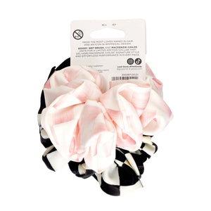 MacKenzie-Childs x Goody Satin Scrunchie - Check Multi, 2ct