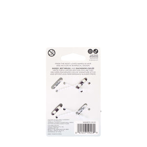 MacKenzie-Childs x Goody Mini Claw Clips - Black Multi, 4ct