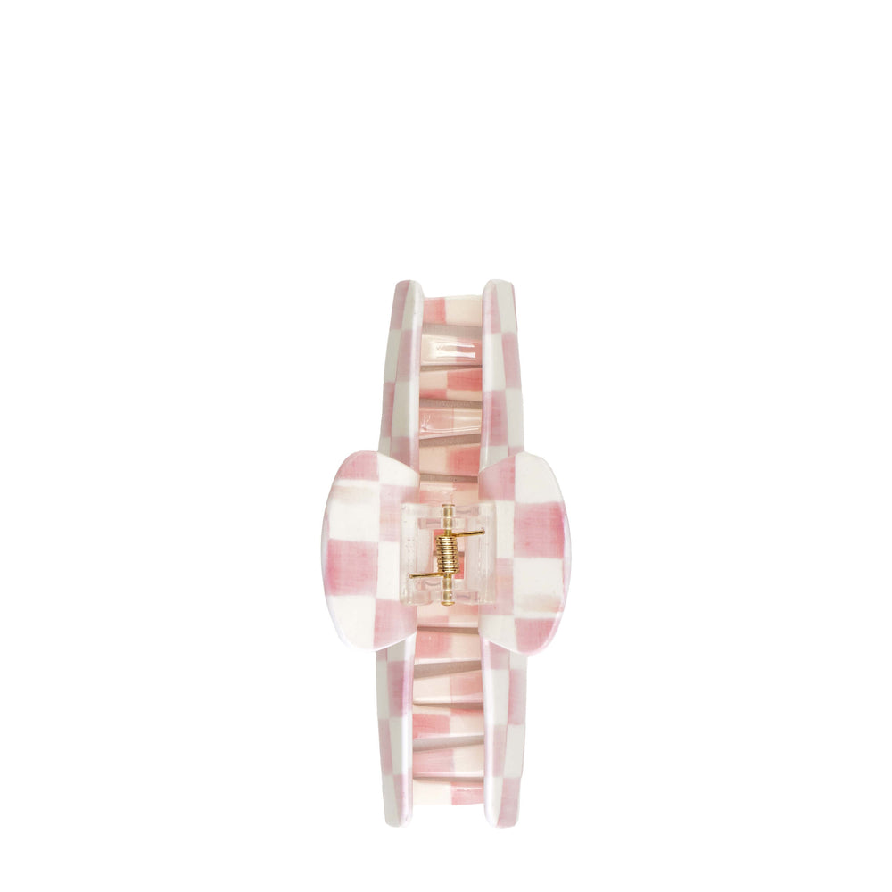 MacKenzie-Childs x Goody Large Claw Clip - Rosy Check