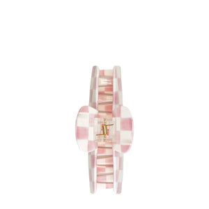 MacKenzie-Childs x Goody Large Claw Clip - Rosy Check