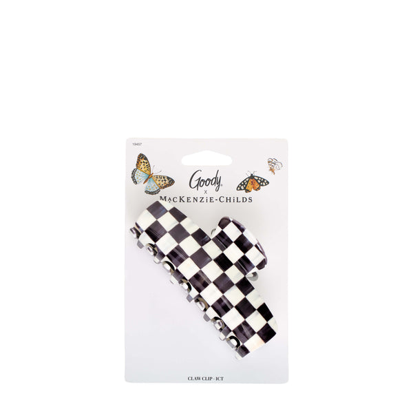 MacKenzie-Childs x Goody Large Claw Clip - Courtly Check