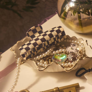 MacKenzie-Childs x Goody Large Claw Clip - Courtly Check