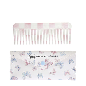 MacKenzie-Childs x Goody Comb & Travel Case - Pink Multi