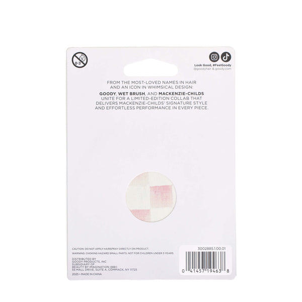 MacKenzie-Childs x Goody Mirror Compact - Rosy Check