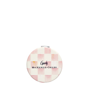 MacKenzie-Childs x Goody Mirror Compact - Rosy Check