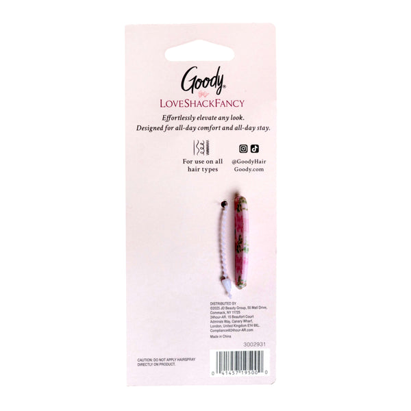 Goody x LoveShackFancy Large Claw Clip - Blooming Heirloom - 1ct