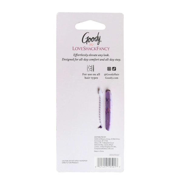 Goody x LoveShackFancy Large Claw Clip - Happy Thoughts - 1ct