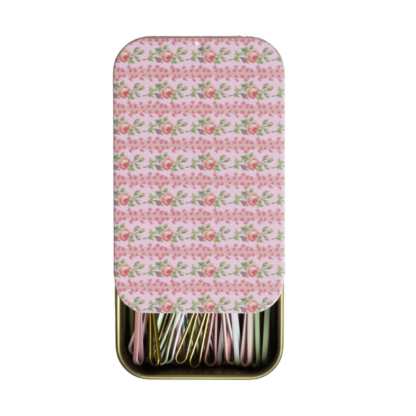 Goody x LoveShackFancy Matchbox Bobby Pins - Blooming Heirloom - 45ct