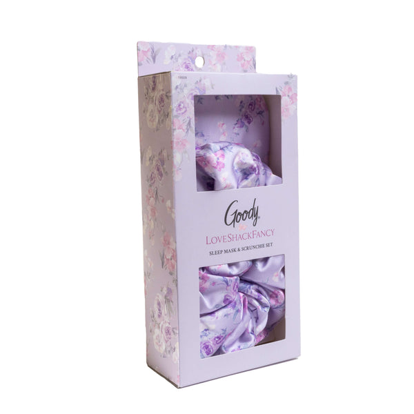Goody x LoveShackFancy Eye Mask & Pillow Scrunchie Set - Happy Thoughts