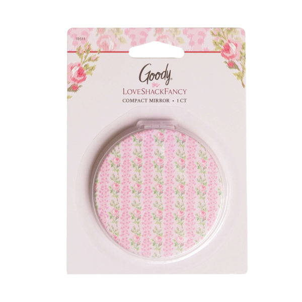 Goody x LoveShackFancy Compact Mirror - Blooming Heirloom - 1ct