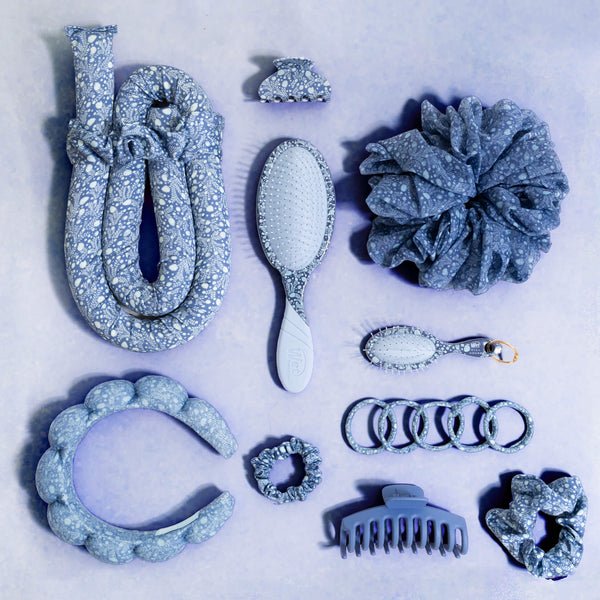 Wet Brush x Hill House Puffy Scalloped Headband - Ditsy Thistle