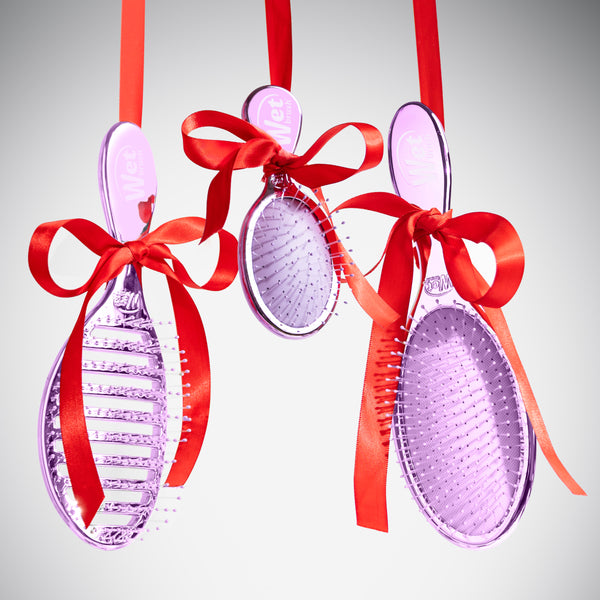 Festive Finish Original Detangler & Mini Detangler Gift Set - Purple