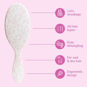 Wet Brush x LoveShackFancy Original Detangler - Coquette Bow