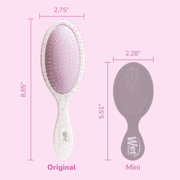 Wet Brush x LoveShackFancy Original Detangler - Coquette Bow