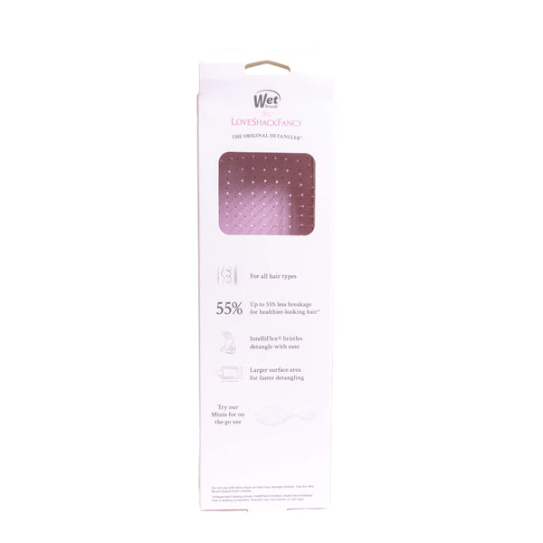 Wet Brush x LoveShackFancy Paddle Detangler - Ribbon Rosa
