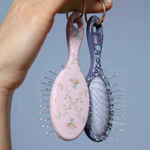 Wet Brush x Hill House Keychain Detangler - Pink Trellis