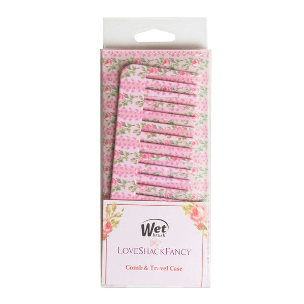 Wet Brush x LoveShackFancy Comb with Case - Blooming Heirloom