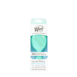 Prismatic Glow Mini Detangler - Green