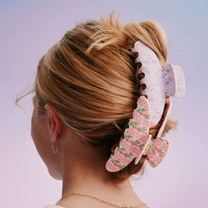 Goody x LoveShackFancy Large Claw Clip - Blooming Heirloom - 1ct