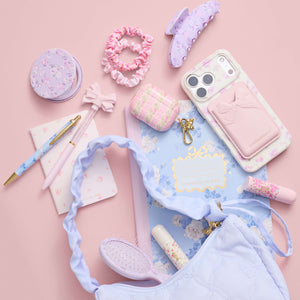 Wet Brush x LoveShackFancy Keychain Detangler - Happy Thoughts