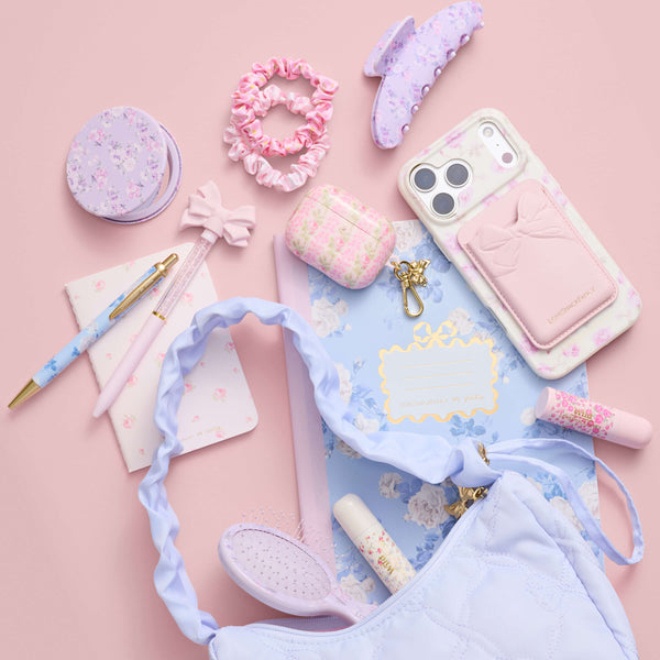 Wet Brush x LoveShackFancy Keychain Detangler - Happy Thoughts