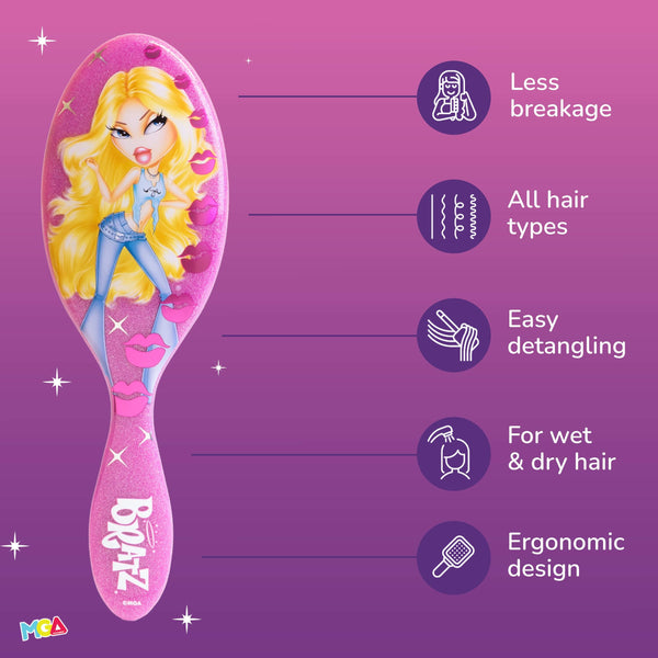 Wet Brush x Bratz Original Detangler & Wing Bobby Slide Kit - Cloe