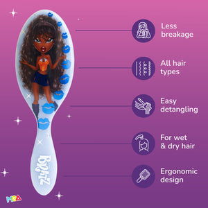 Wet Brush x Bratz Original Detangler & Claw Clips Kit - Sasha