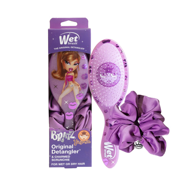 Wet Brush x Bratz Original Detangler & Scrunchie Charm Kit - Yasmin