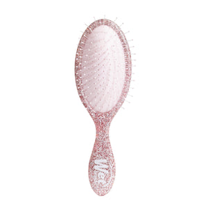 Pink Tie Affair Midi Detangler & Goody Claw Clip Gift Set - Light Pink & Sparkly Black