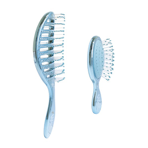 Festive Finish Speed Dry & Mini Detangler Gift Set - Blue