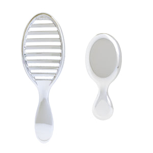 Festive Finish Speed Dry & Mini Detangler Gift Set - Silver