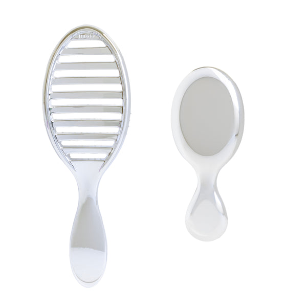 Festive Finish Speed Dry & Mini Detangler Gift Set - Silver